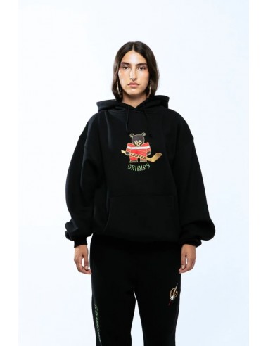 THE LOWER DEPTHS VINTAGE HOODIE BLACK
