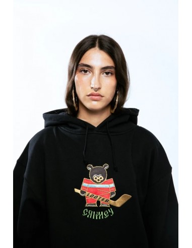 THE LOWER DEPTHS VINTAGE HOODIE BLACK