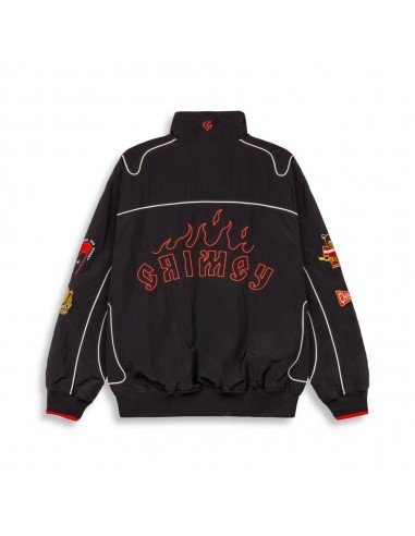 THE LOWER DEPTHS TRACK JACKET BLACK