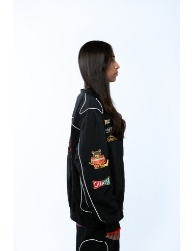 THE LOWER DEPTHS TRACK JACKET BLACK