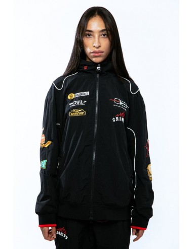 THE LOWER DEPTHS TRACK JACKET BLACK