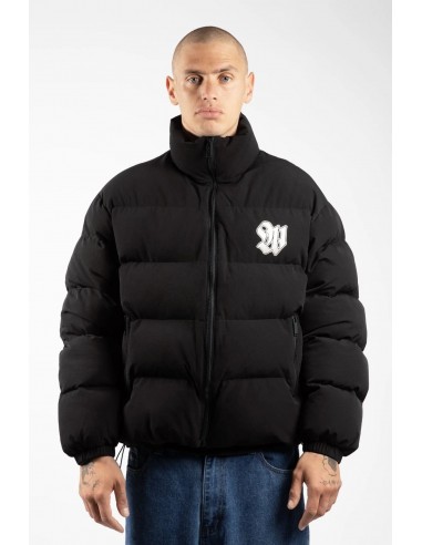 LETHAL NYLON PUFFER JACKET BLACK