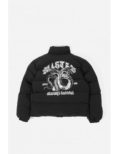 LETHAL NYLON PUFFER JACKET BLACK