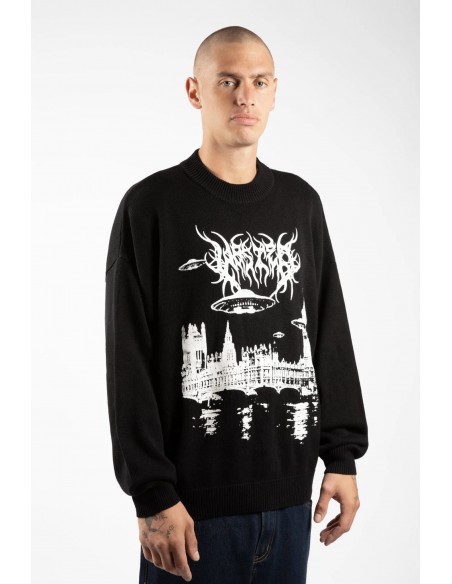 SKYLAB SWEATER BLACK
