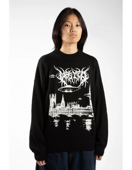 SKYLAB SWEATER BLACK