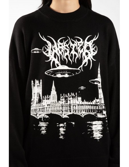 SKYLAB SWEATER BLACK