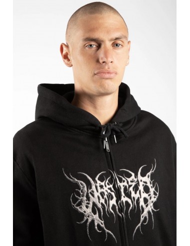 SKYLAB ZIP HOODIE BLACK