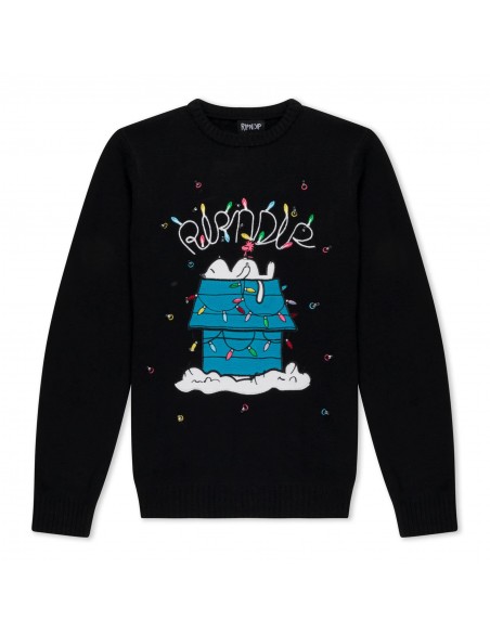 CHRISTMAS LIGHT KNIT SWEATER