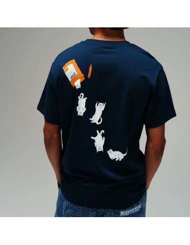 NERMAL PILLS TEE NAVY