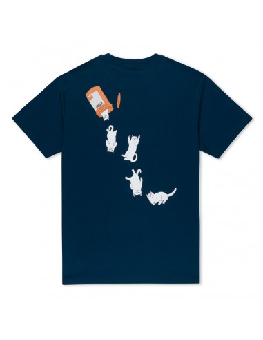 NERMAL PILLS TEE NAVY