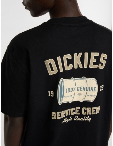 SERVICE CREW SS TEE BLACK