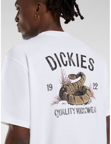 DICKIES SNAKE SS TEE WHITE