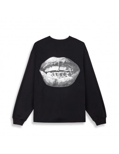 PEACE WITHIN THE GLITZ LONG SLEEVE TEE BLACK