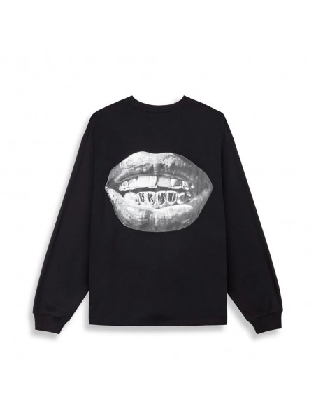 PEACE WITHIN THE GLITZ LONG SLEEVE TEE BLACK