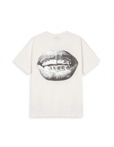 PEACE WHITHIN THE GLITZY REG TEE OFF WHITE
