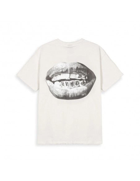 PEACE WHITHIN THE GLITZY REG TEE OFF WHITE