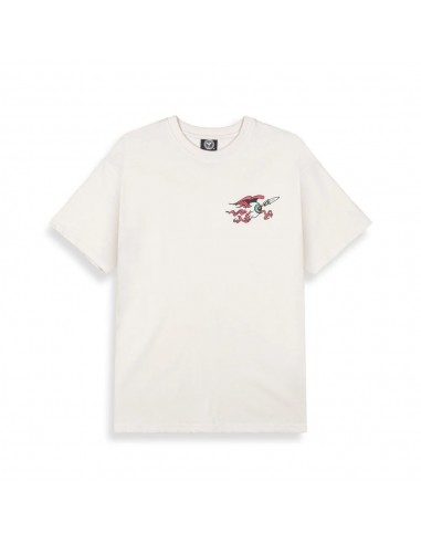 PEACE WHTHIN THE GLITZ REG TEE OFF WHITE