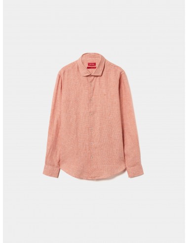 CAMISA LINO NARANJA MICRO