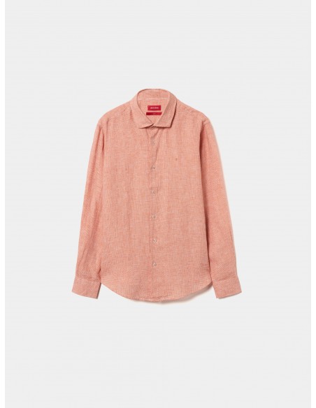 CAMISA LINO NARANJA MICRO