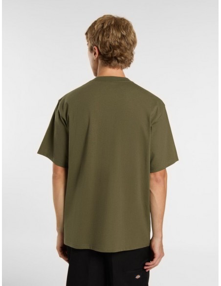 CLANCY HEAVYWEIGHT TEE MILITARY GREEN