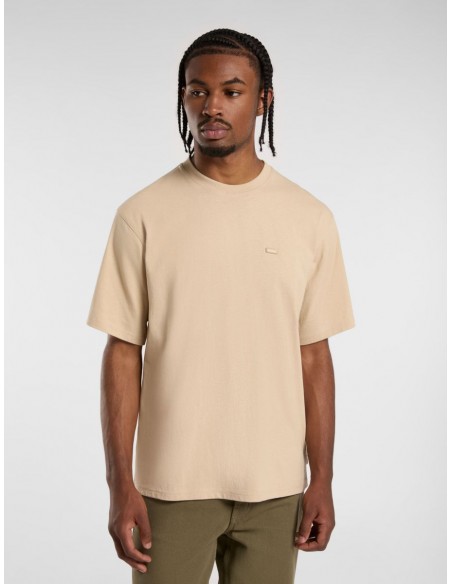 CLANCY HEAVYWEIGHT TEE SS IRISH CREAM