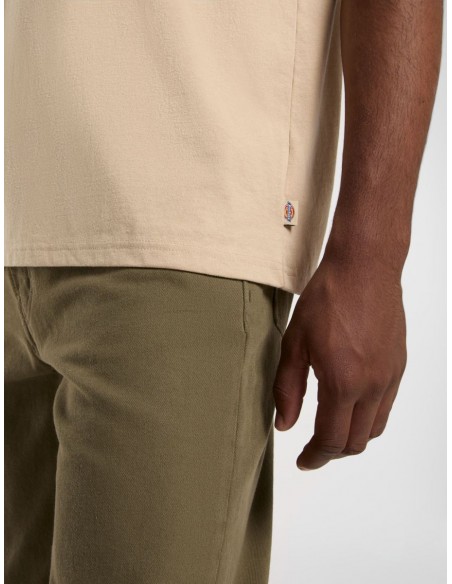 CLANCY HEAVYWEIGHT TEE SS IRISH CREAM