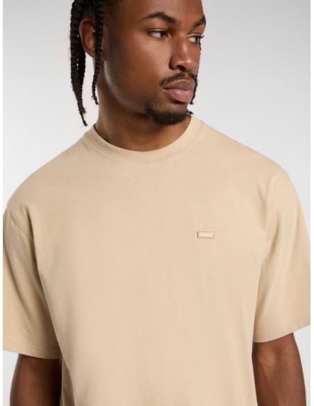 CLANCY HEAVYWEIGHT TEE SS IRISH CREAM