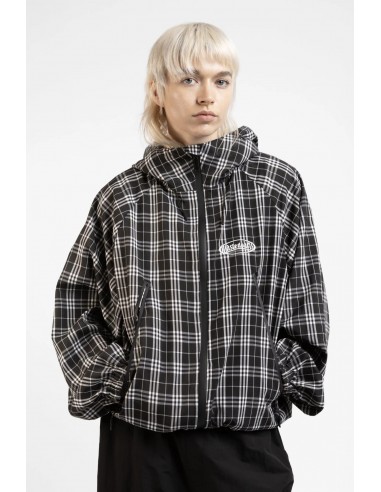 YARD TARTAN WINDBREAKER BLK/WHT