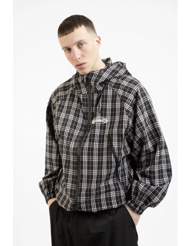 YARD TARTAN WINDBREAKER BLK/WHT