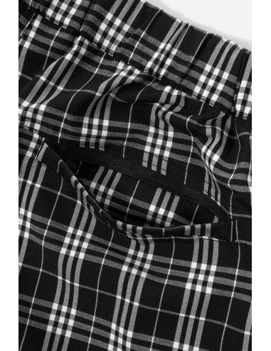YARD TARTAN HUNTER PANT BLK/WHT