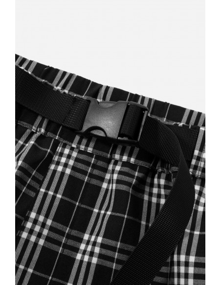 YARD TARTAN HUNTER PANT BLK/WHT