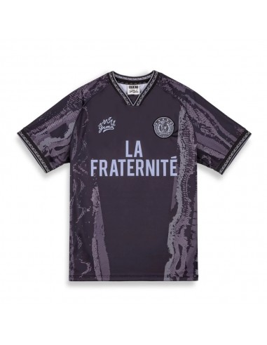 LA FRATERNITE RIVAUX SOCCER TEE BLACK