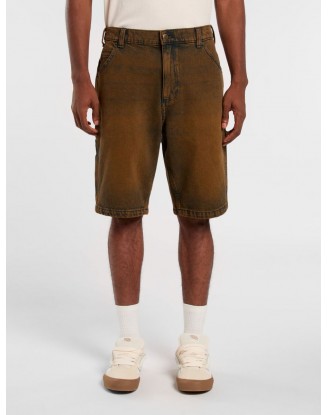 GARYVILLE DNM SHORT INDIGO BROWN