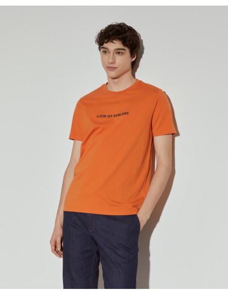 CAMISETA LION NARANJA