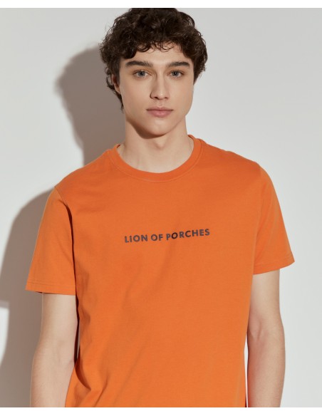 CAMISETA LION NARANJA