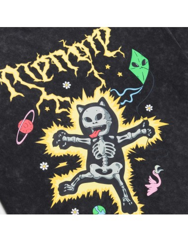 ELECTRIC TEE BLACK WASH