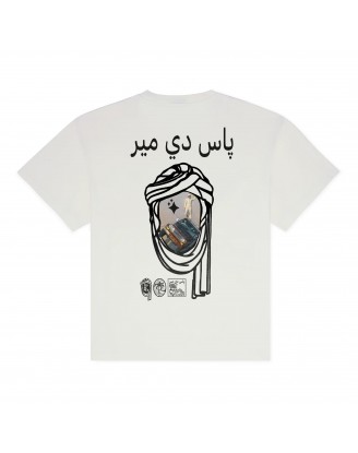 MIDNIGHT DESERT TEE WHITE