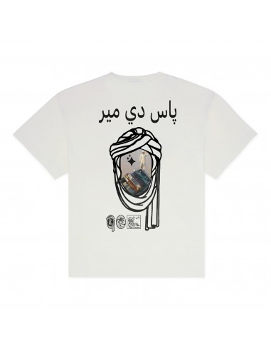MIDNIGHT DESERT TEE WHITE