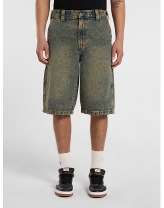MADISON DENIM SHORT YELLOW FADED IND