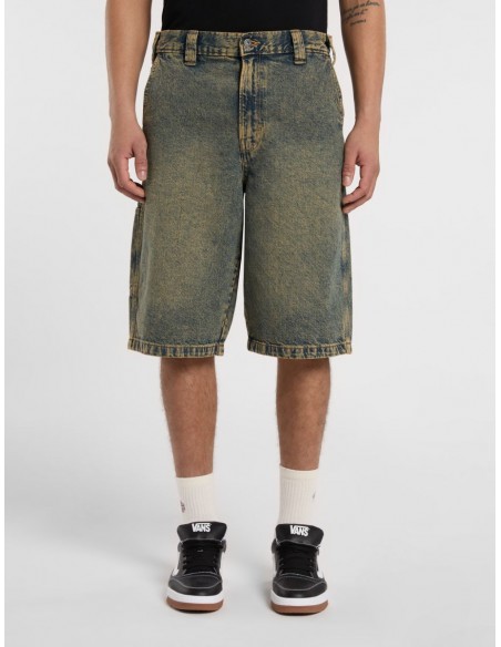 MADISON DENIM SHORT YELLOW FADED IND