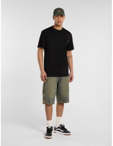 MADISON DENIM SHORT YELLOW FADED IND