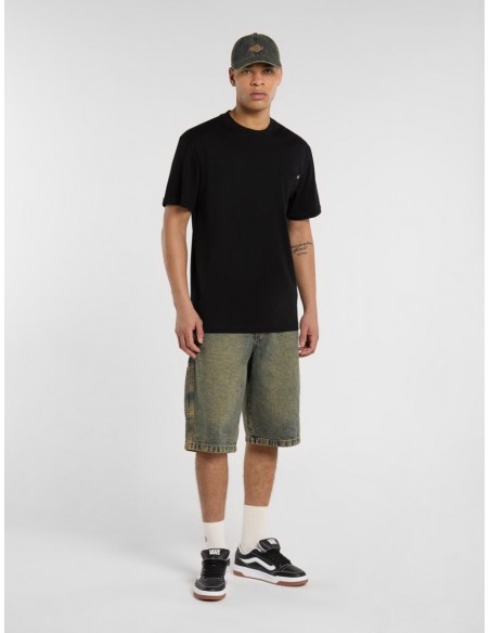 MADISON DENIM SHORT YELLOW FADED IND