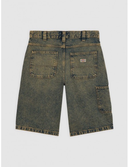MADISON DENIM SHORT YELLOW FADED IND