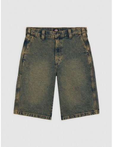 MADISON DENIM SHORT YELLOW FADED IND