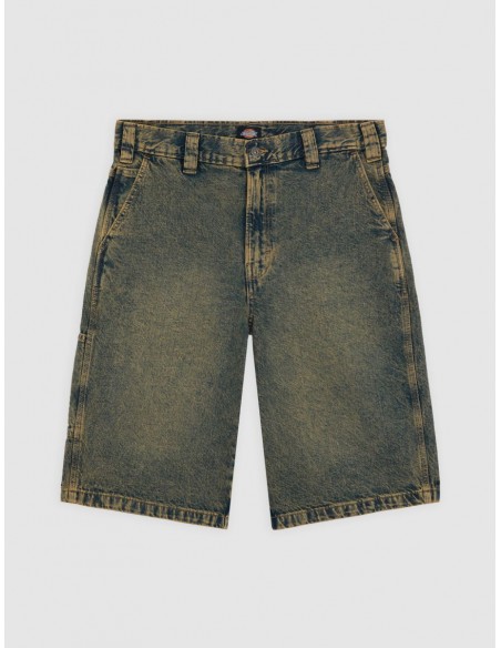 MADISON DENIM SHORT YELLOW FADED IND