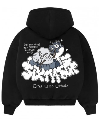 CELEBRATE LOVE HOODIE BLACK