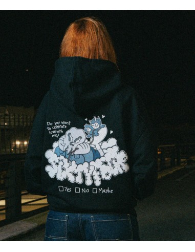 CELEBRATE LOVE HOODIE BLACK