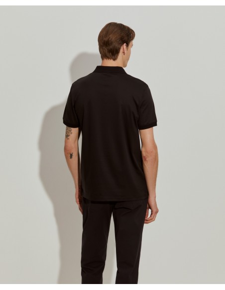 POLO SLIM FIT BLACK