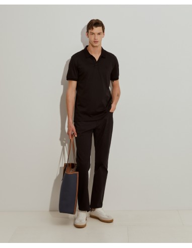 POLO SLIM FIT BLACK