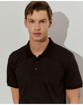 POLO SLIM FIT BLACK
